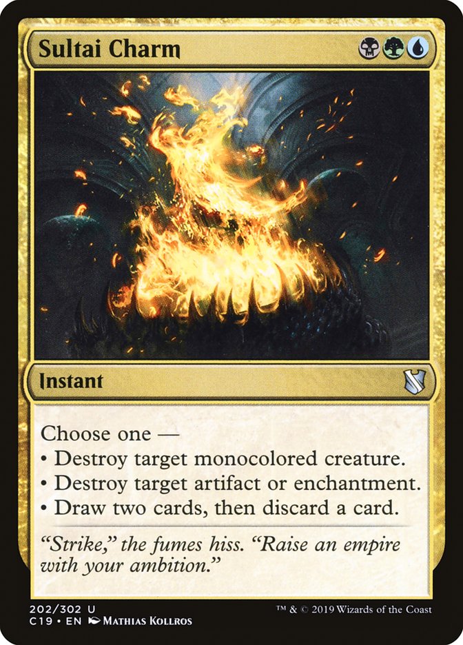 Sultai Charm [Commander 2019] - Magic: The Gathering - Card Brawlers | Quebec | Canada |