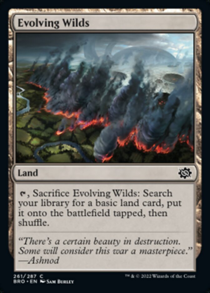 Evolving Wilds [The Brothers' War] - Magic: The Gathering - Card Brawlers | Quebec | Canada |