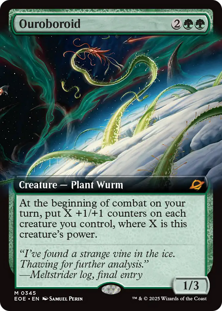Ouroboroid (Extended Art) [Edge of Eternities] - Magic: The Gathering - Card Brawlers | Quebec | Canada |