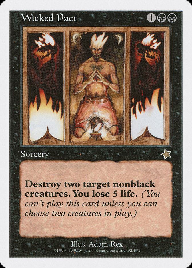 Wicked Pact [Starter 1999] - Magic: The Gathering - Card Brawlers | Quebec | Canada |