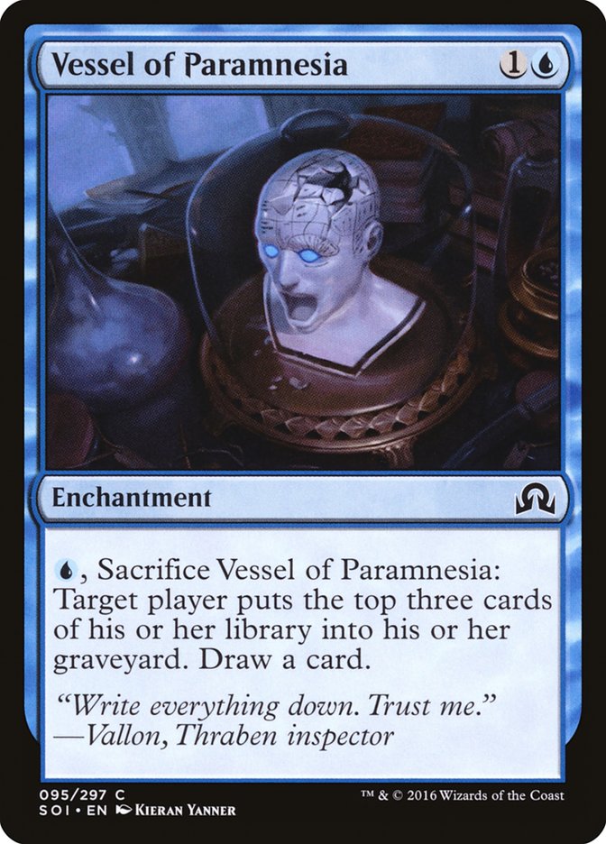 Vessel of Paramnesia [Shadows over Innistrad] - Magic: The Gathering - Card Brawlers | Quebec | Canada |