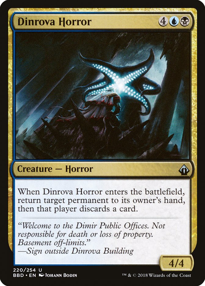Dinrova Horror [Battlebond] - Magic: The Gathering - Card Brawlers | Quebec | Canada |