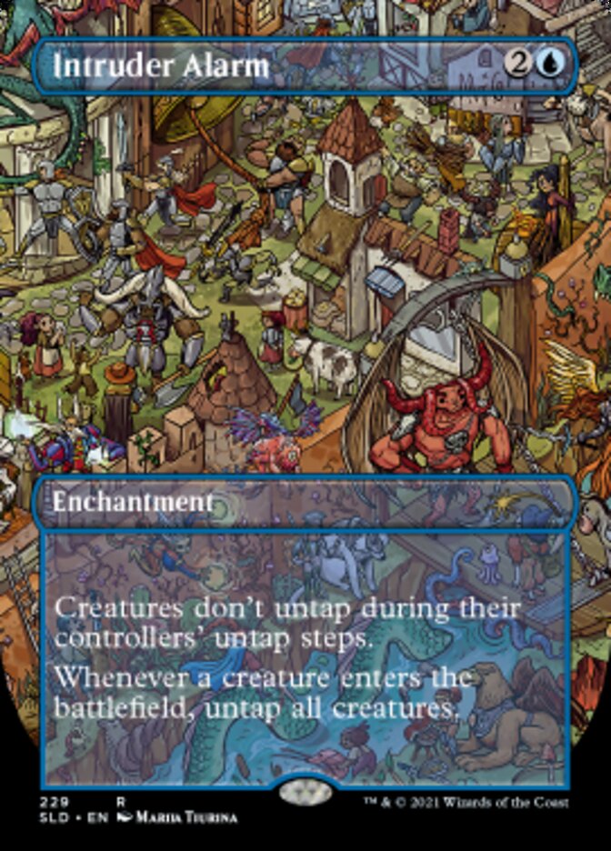 Intruder Alarm (Borderless) [Secret Lair Drop Series] - Magic: The Gathering - Card Brawlers | Quebec | Canada |