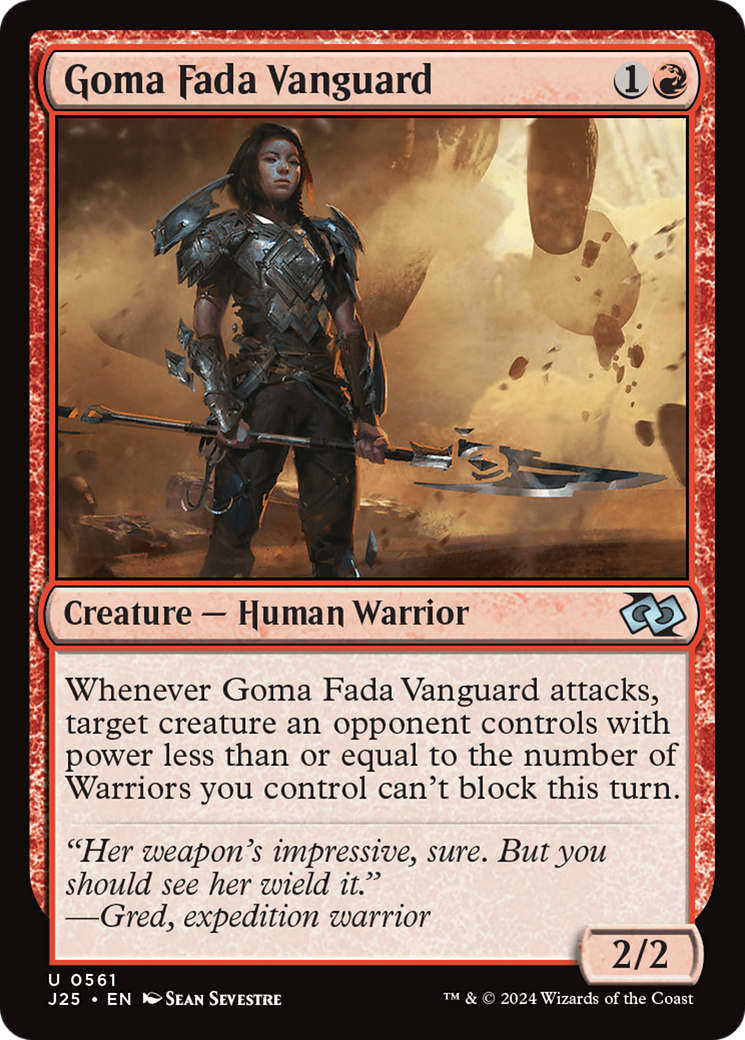 Goma Fada Vanguard [Foundations Jumpstart] - Magic: The Gathering - Card Brawlers | Quebec | Canada |
