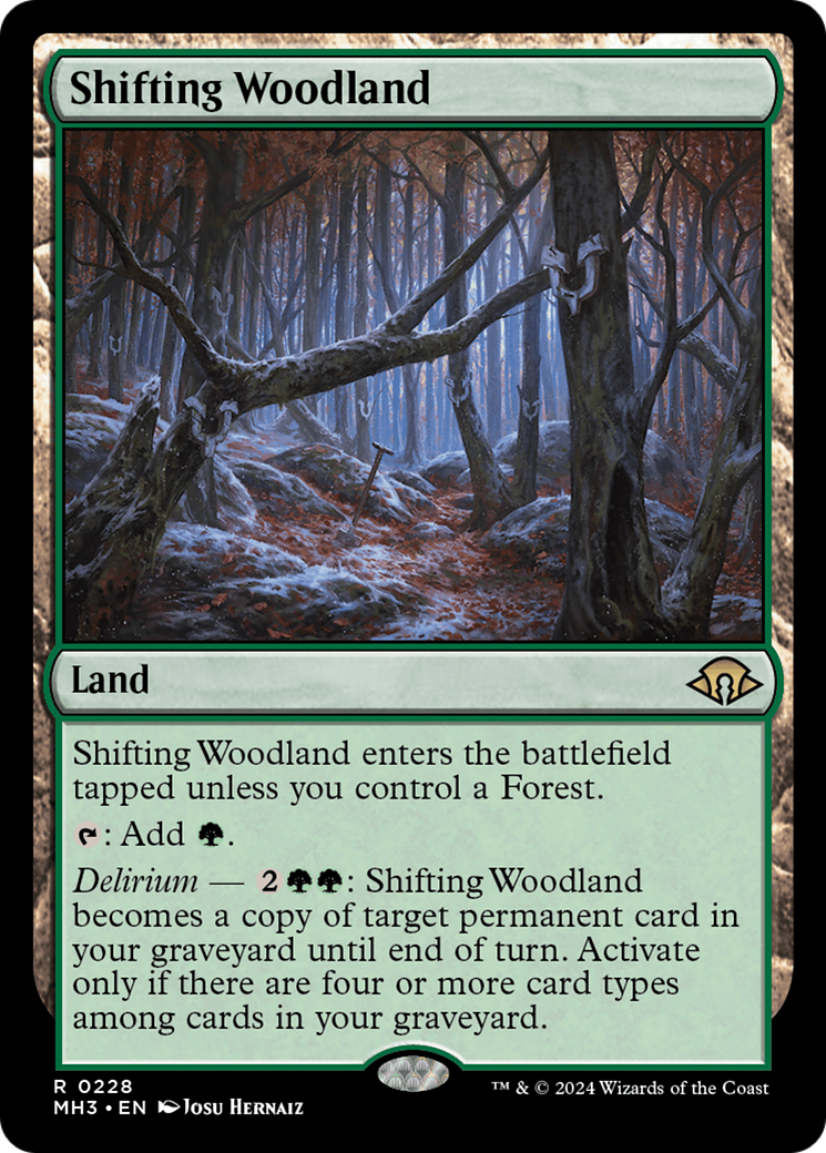 Shifting Woodland [Modern Horizons 3] - Magic: The Gathering - Card Brawlers | Quebec | Canada |