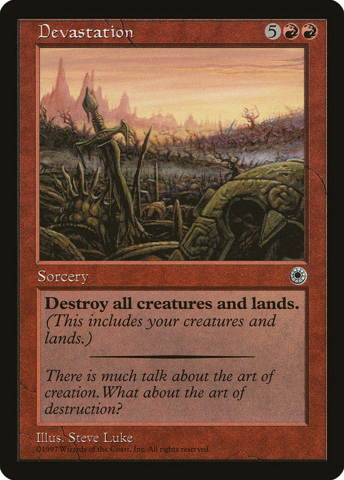 Devastation [Portal] - Magic: The Gathering - Card Brawlers | Quebec | Canada |