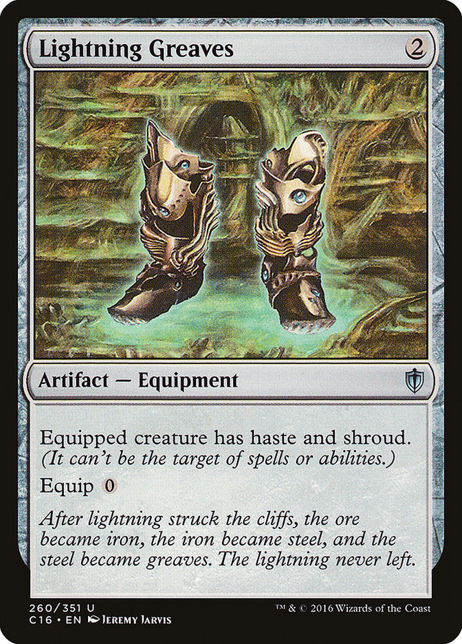 Lightning Greaves [Commander 2016] - Magic: The Gathering - Card Brawlers | Quebec | Canada |