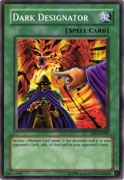 Dark Designator [TP5-EN020] Common - Yu-Gi-Oh! - Card Brawlers | Quebec | Canada |