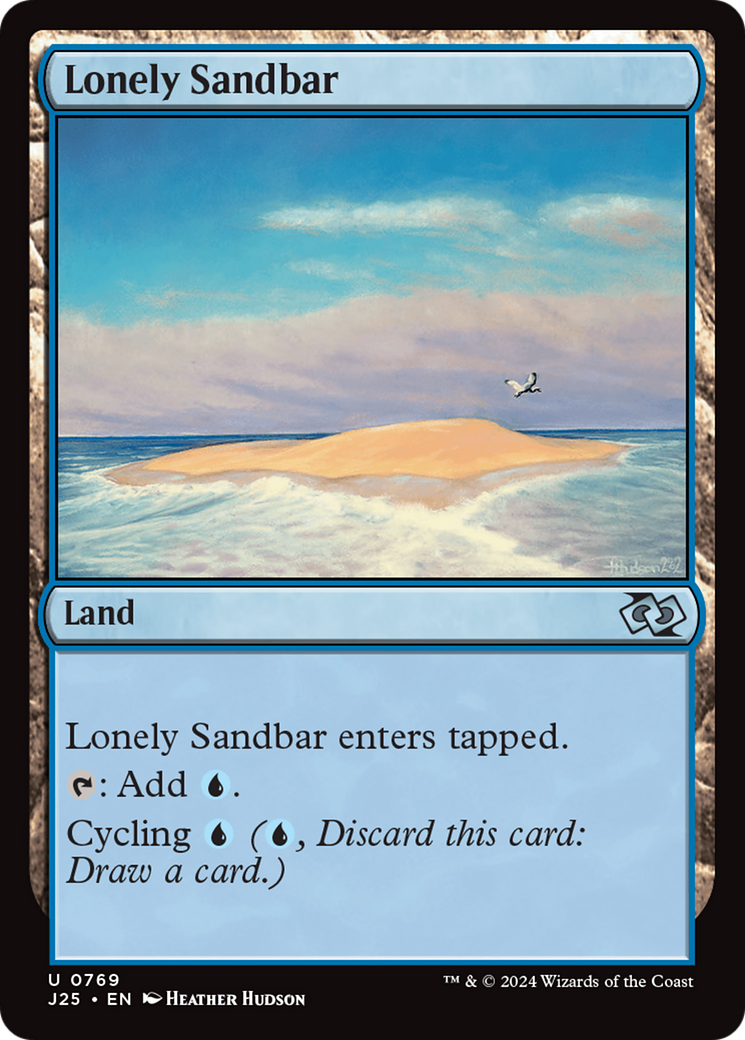 Lonely Sandbar [Foundations Jumpstart] - Magic: The Gathering - Card Brawlers | Quebec | Canada |