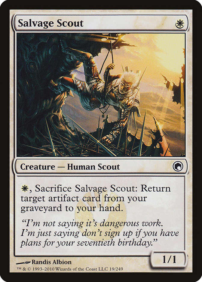 Salvage Scout [Scars of Mirrodin] - Magic: The Gathering - Card Brawlers | Quebec | Canada |