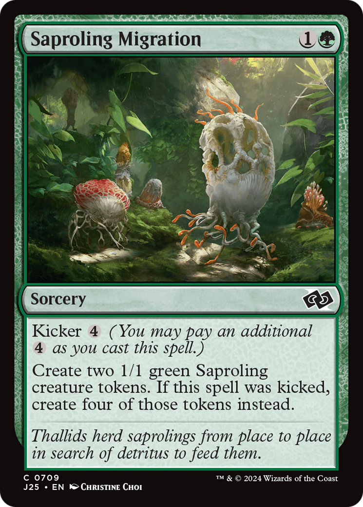 Saproling Migration [Foundations Jumpstart] - Magic: The Gathering - Card Brawlers | Quebec | Canada |