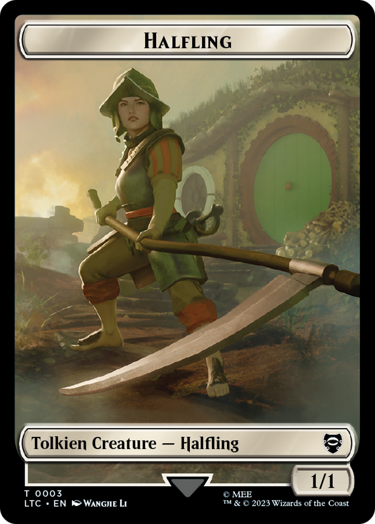 Halfling // Treasure Token [The Lord of the Rings: Tales of Middle-Earth Commander Tokens] - Magic: The Gathering - Card Brawlers | Quebec | Canada |