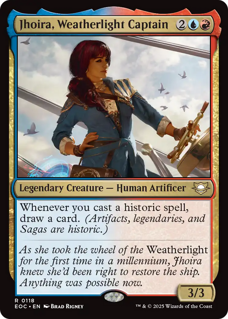 Jhoira, Weatherlight Captain [Edge of Eternities Commander] - Magic: The Gathering - Card Brawlers | Quebec | Canada |