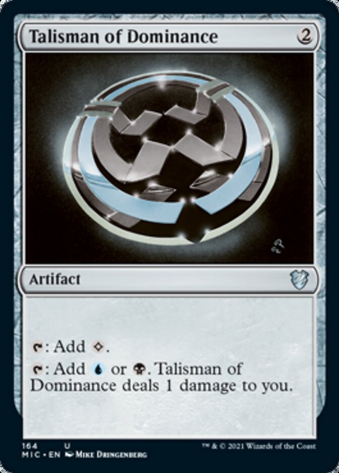 Talisman of Dominance [Innistrad: Midnight Hunt Commander] - Magic: The Gathering - Card Brawlers | Quebec | Canada |