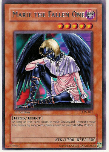 Marie the Fallen One [LON-046] Rare - Yu-Gi-Oh! - Card Brawlers | Quebec | Canada |