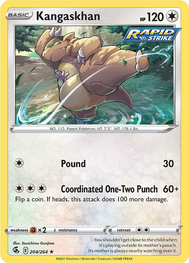 Kangaskhan (204/264) [Sword & Shield: Fusion Strike] - Pokémon - Card Brawlers | Quebec | Canada |