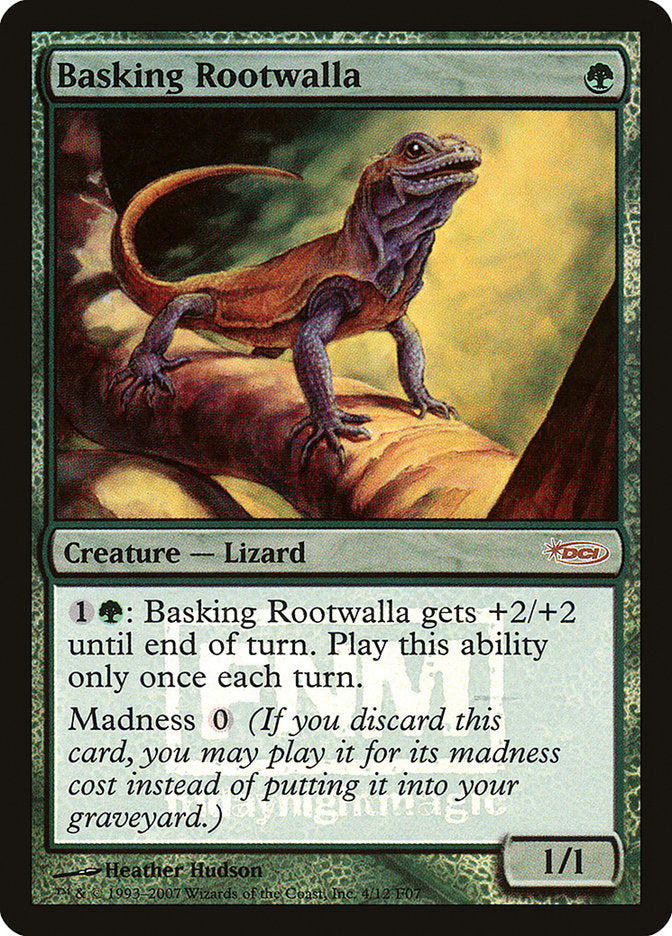Basking Rootwalla [Friday Night Magic 2007] - Magic: The Gathering - Card Brawlers | Quebec | Canada |