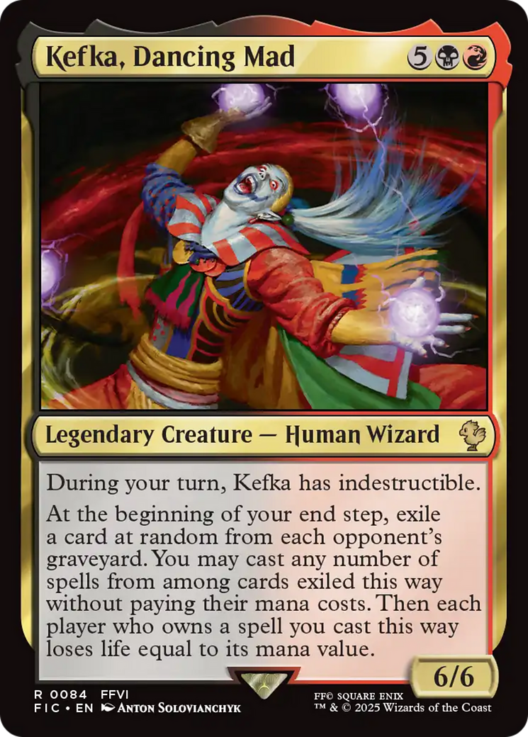 Kefka, Dancing Mad [FINAL FANTASY Commander] - Magic: The Gathering - Card Brawlers | Quebec | Canada |