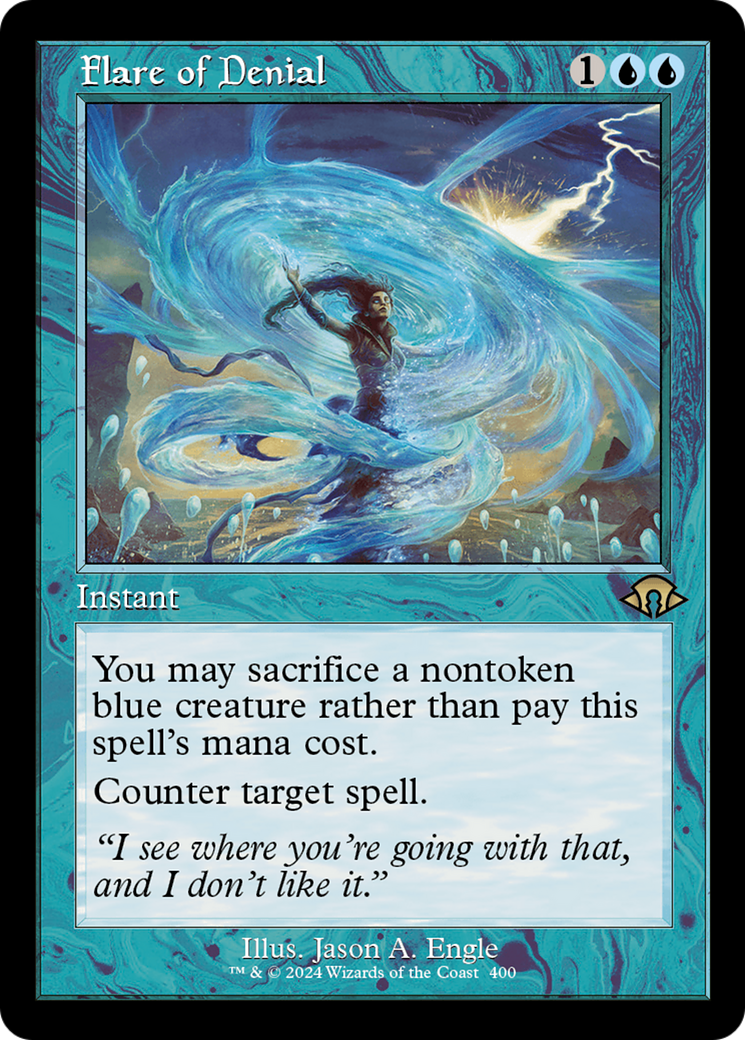 Flare of Denial (Retro) [Modern Horizons 3] - Magic: The Gathering - Card Brawlers | Quebec | Canada |