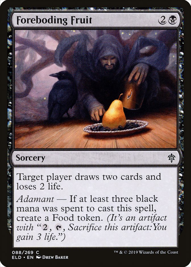 Foreboding Fruit [Throne of Eldraine] - Magic: The Gathering - Card Brawlers | Quebec | Canada |