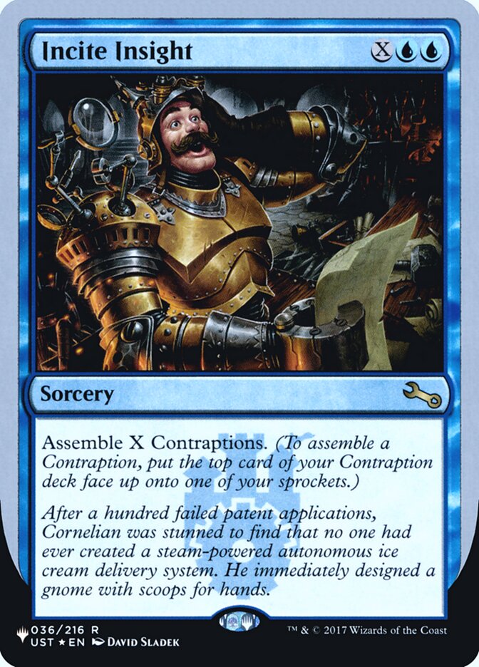 Incite Insight (Unfinity Foil Edition) [The List] - Magic: The Gathering - Card Brawlers | Quebec | Canada |