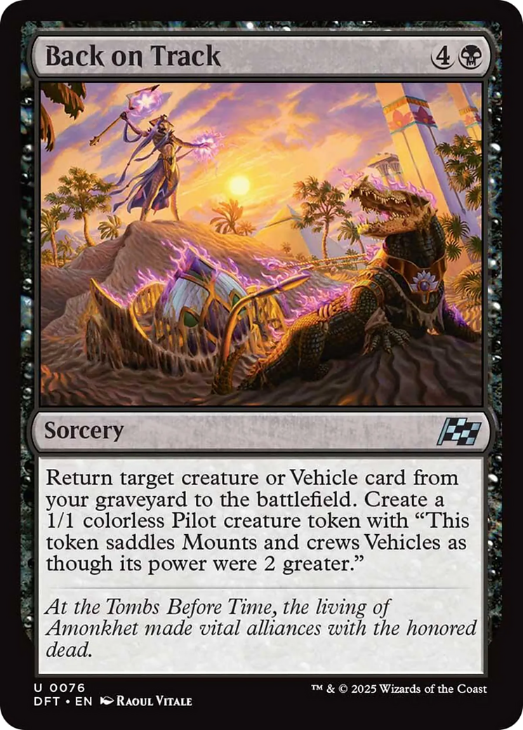 Back on Track [Aetherdrift] - Magic: The Gathering - Card Brawlers | Quebec | Canada |