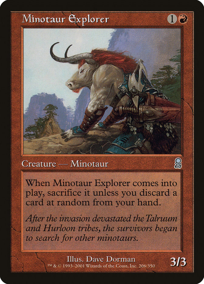 Minotaur Explorer [Odyssey] - Magic: The Gathering - Card Brawlers | Quebec | Canada |