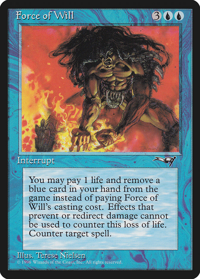 Force of Will [Alliances] - Magic: The Gathering - Card Brawlers | Quebec | Canada |