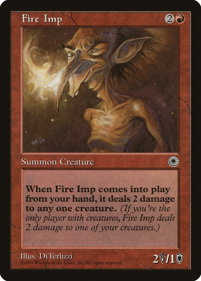 Fire Imp [Portal] - Magic: The Gathering - Card Brawlers | Quebec | Canada |