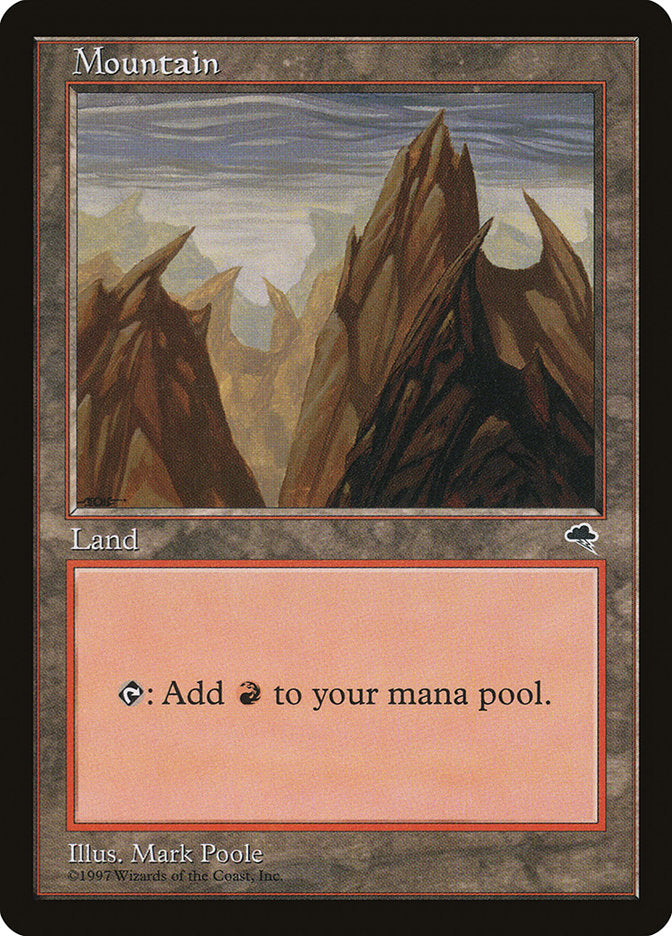 Mountain (No Arch / Peaks Pointing Left and Right) [Tempest] - Magic: The Gathering - Card Brawlers | Quebec | Canada |
