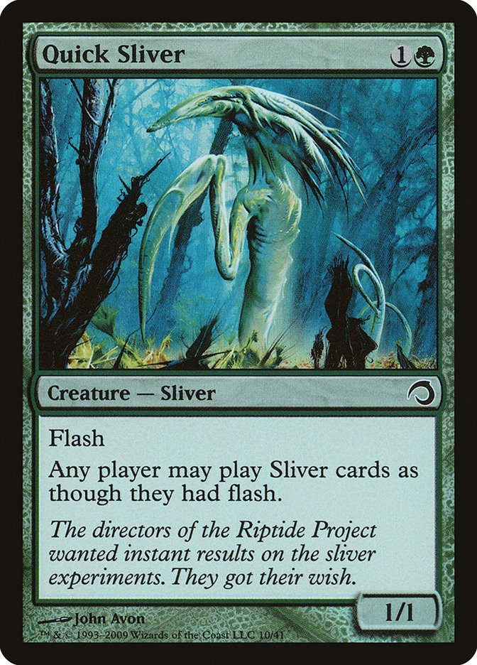 Quick Sliver [Premium Deck Series: Slivers] - Magic: The Gathering - Card Brawlers | Quebec | Canada |