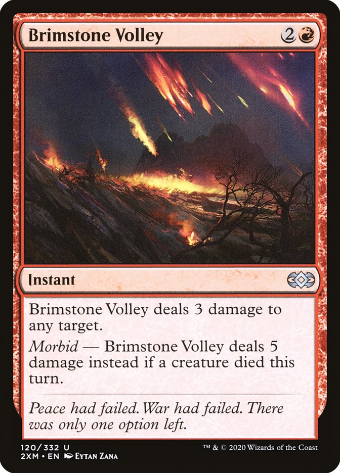 Brimstone Volley [Double Masters] - Magic: The Gathering - Card Brawlers | Quebec | Canada |