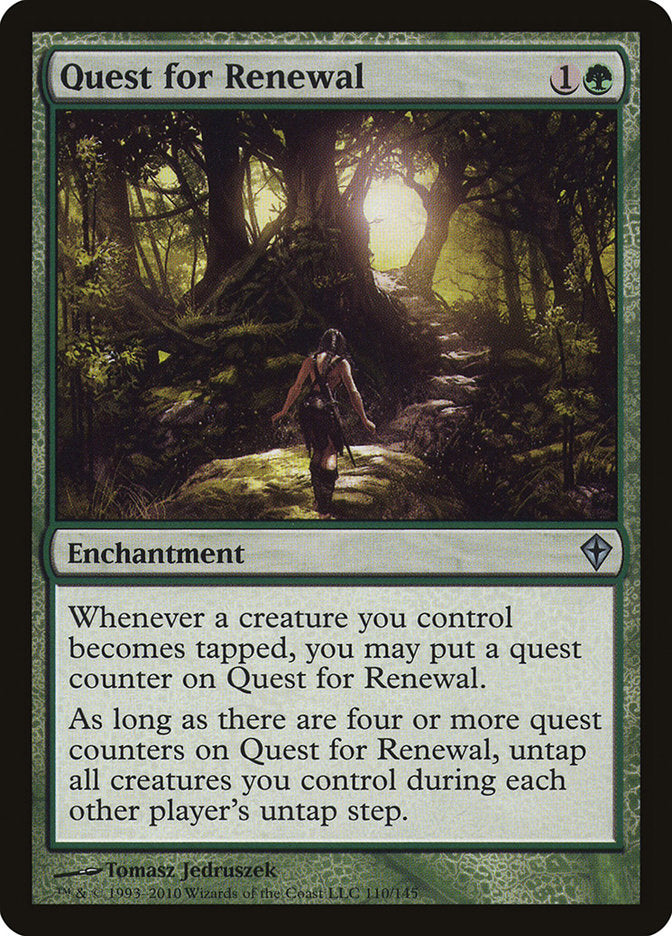 Quest for Renewal [Worldwake] - Magic: The Gathering - Card Brawlers | Quebec | Canada |
