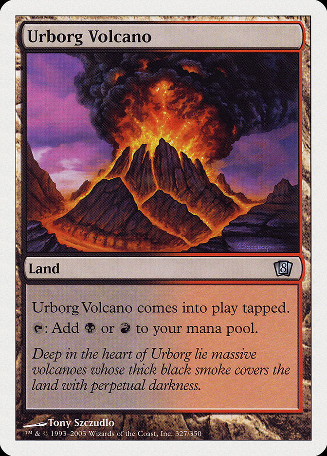 Urborg Volcano [Eighth Edition] - Magic: The Gathering - Card Brawlers | Quebec | Canada |