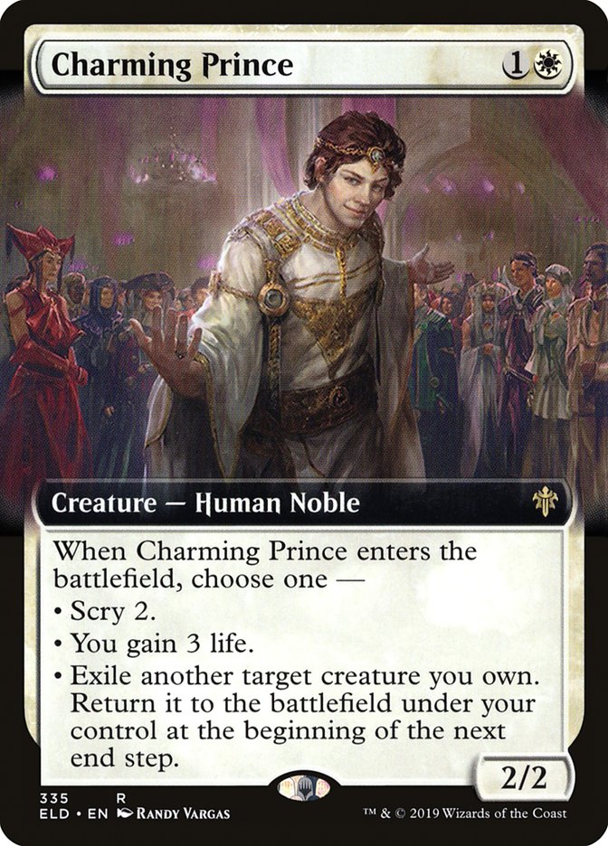 Charming Prince (Extended Art) [Throne of Eldraine] - Magic: The Gathering - Card Brawlers | Quebec | Canada |