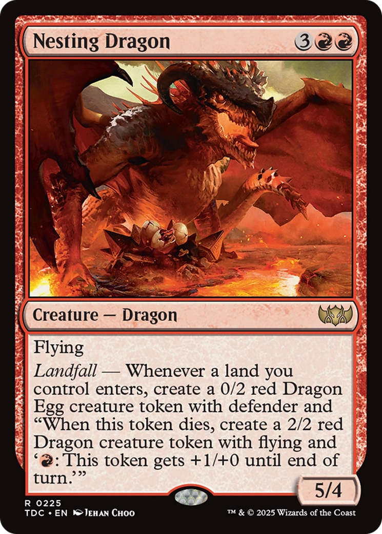 Nesting Dragon [Tarkir: Dragonstorm Commander] - Magic: The Gathering - Card Brawlers | Quebec | Canada |