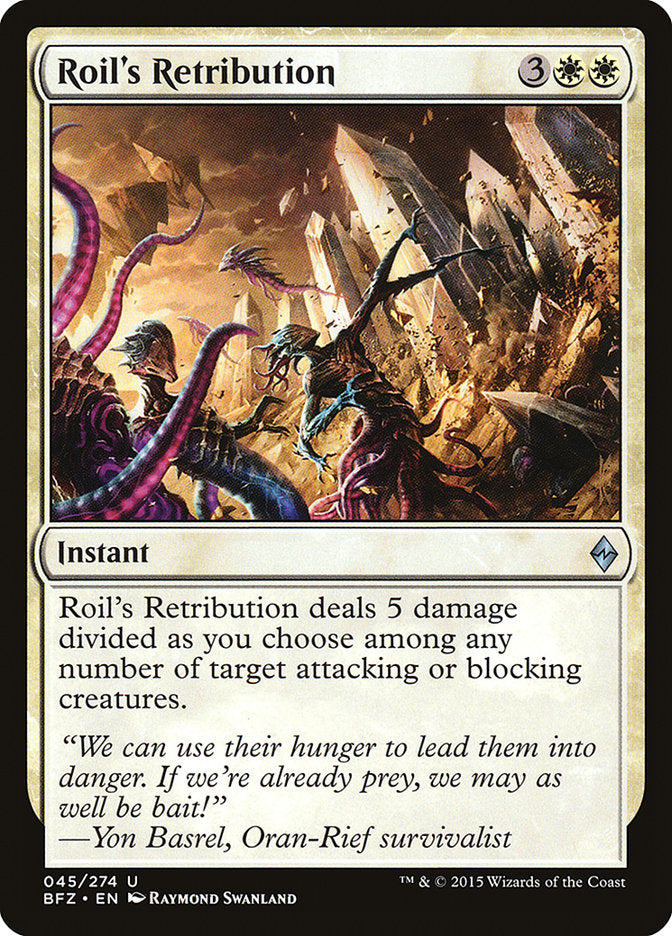 Roil's Retribution [Battle for Zendikar] - Magic: The Gathering - Card Brawlers | Quebec | Canada |