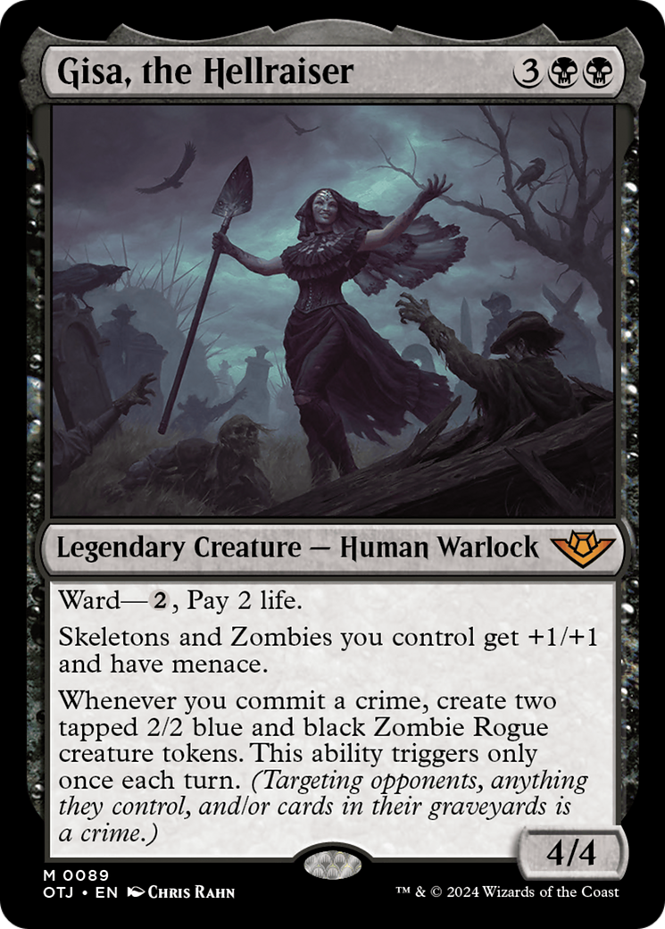 Gisa, the Hellraiser [Outlaws of Thunder Junction] - Magic: The Gathering - Card Brawlers | Quebec | Canada |