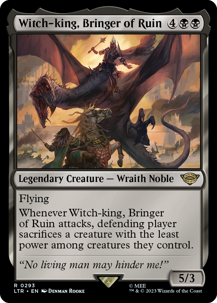 Witch-king, Bringer of Ruin [The Lord of the Rings: Tales of Middle-Earth] - Magic: The Gathering - Card Brawlers | Quebec | Canada |