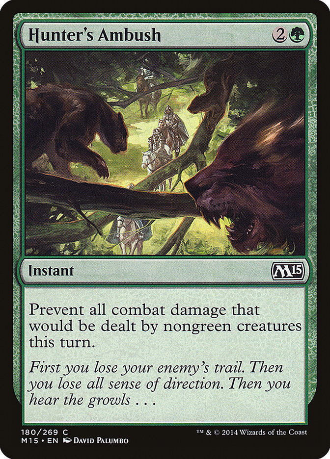 Hunter's Ambush [Magic 2015] - Magic: The Gathering - Card Brawlers | Quebec | Canada |