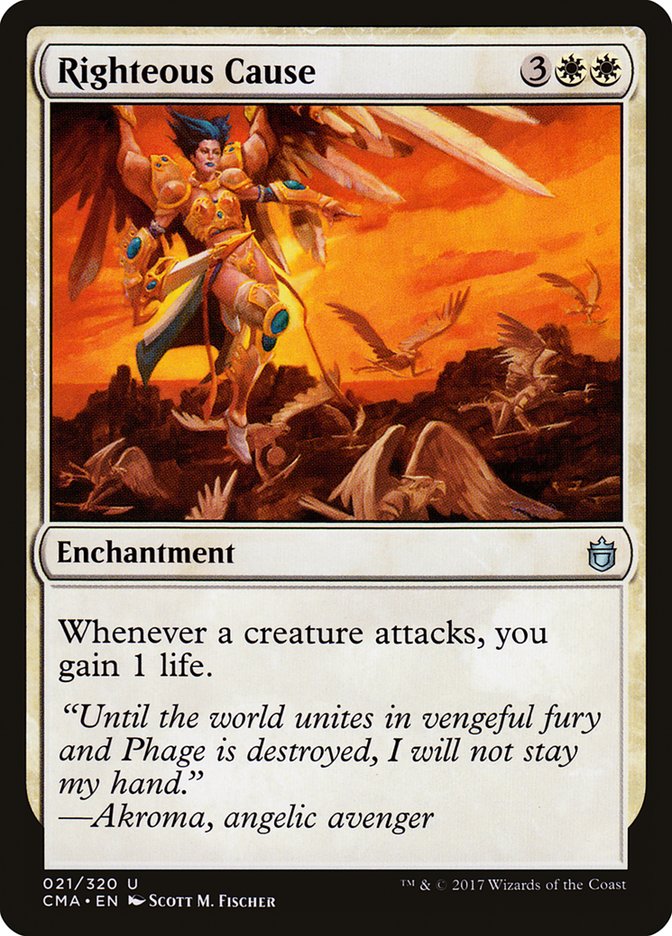 Righteous Cause [Commander Anthology] - Magic: The Gathering - Card Brawlers | Quebec | Canada |