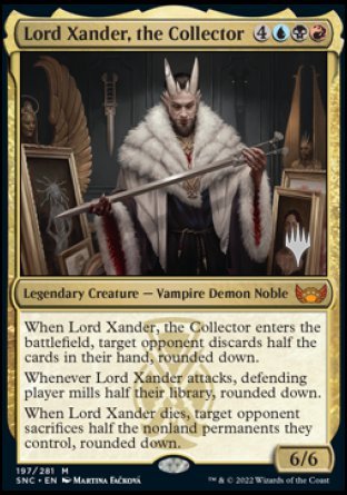 Lord Xander, the Collector (Promo Pack) [Streets of New Capenna Promos] - Magic: The Gathering - Card Brawlers | Quebec | Canada |
