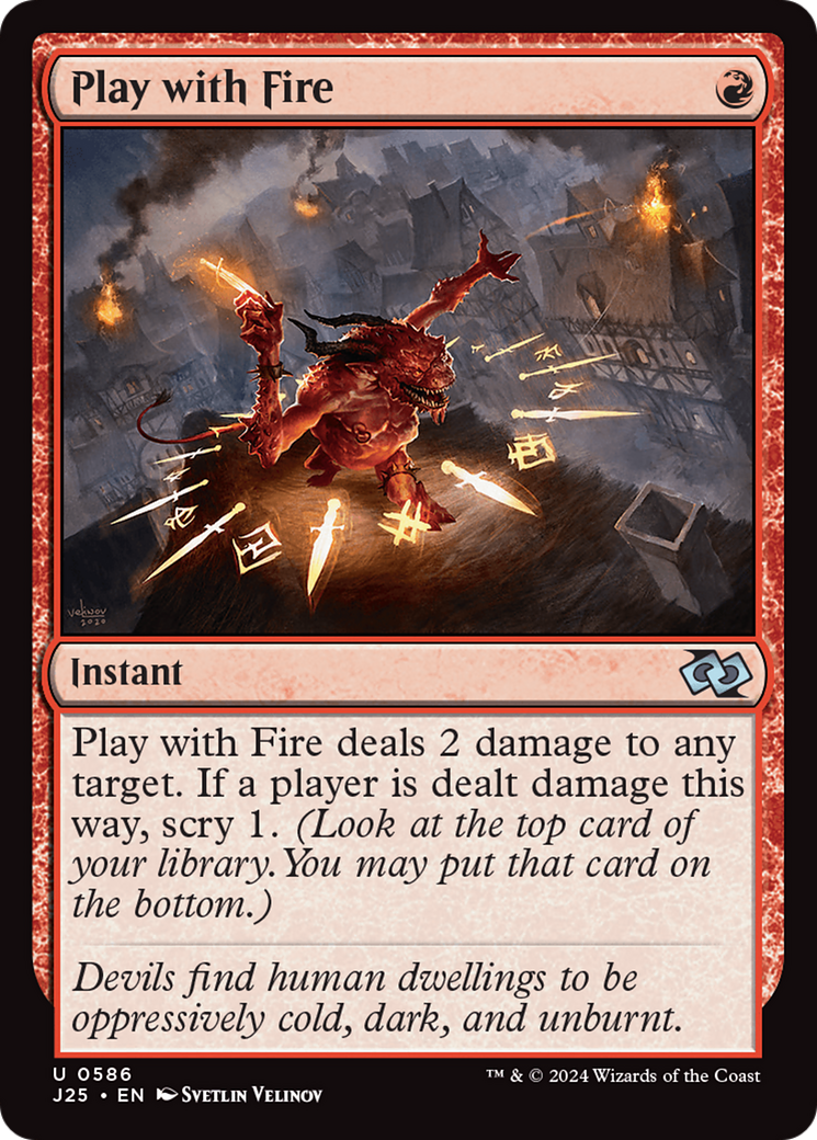 Play with Fire [Foundations Jumpstart] - Magic: The Gathering - Card Brawlers | Quebec | Canada |