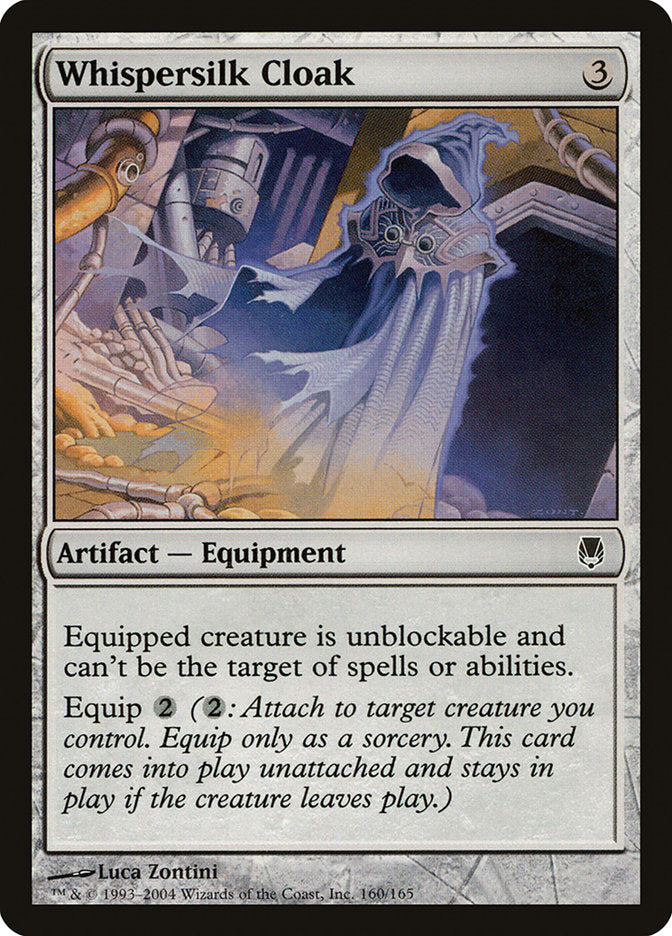 Whispersilk Cloak [Darksteel] - Magic: The Gathering - Card Brawlers | Quebec | Canada |