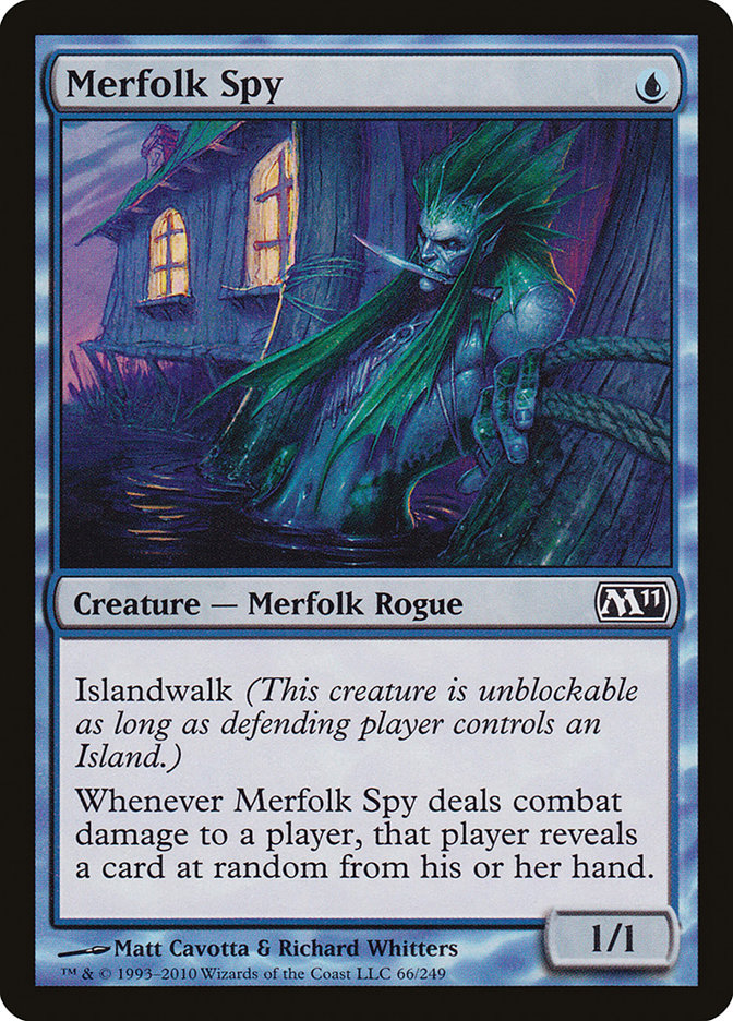 Merfolk Spy [Magic 2011] - Magic: The Gathering - Card Brawlers | Quebec | Canada |