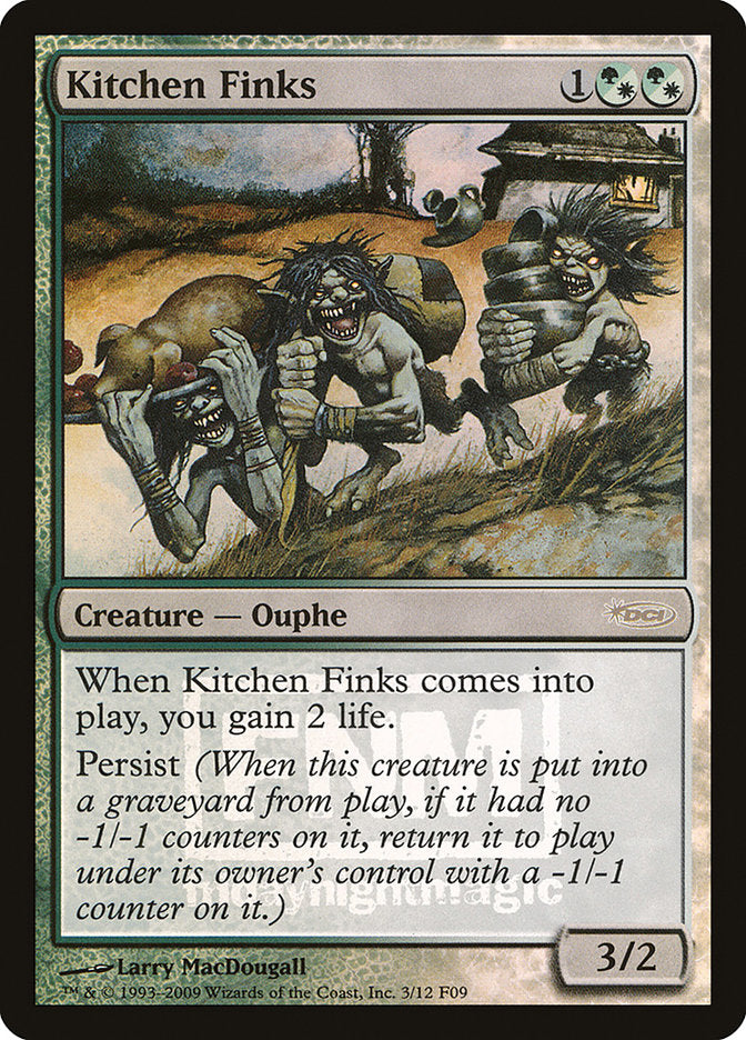 Kitchen Finks [Friday Night Magic 2009] - Magic: The Gathering - Card Brawlers | Quebec | Canada |
