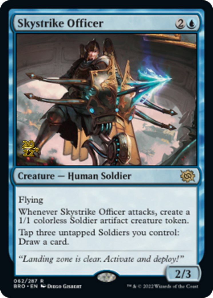Skystrike Officer [The Brothers' War Prerelease Promos] - Magic: The Gathering - Card Brawlers | Quebec | Canada |