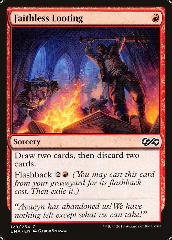 Faithless Looting [Ultimate Masters] - Magic: The Gathering - Card Brawlers | Quebec | Canada |