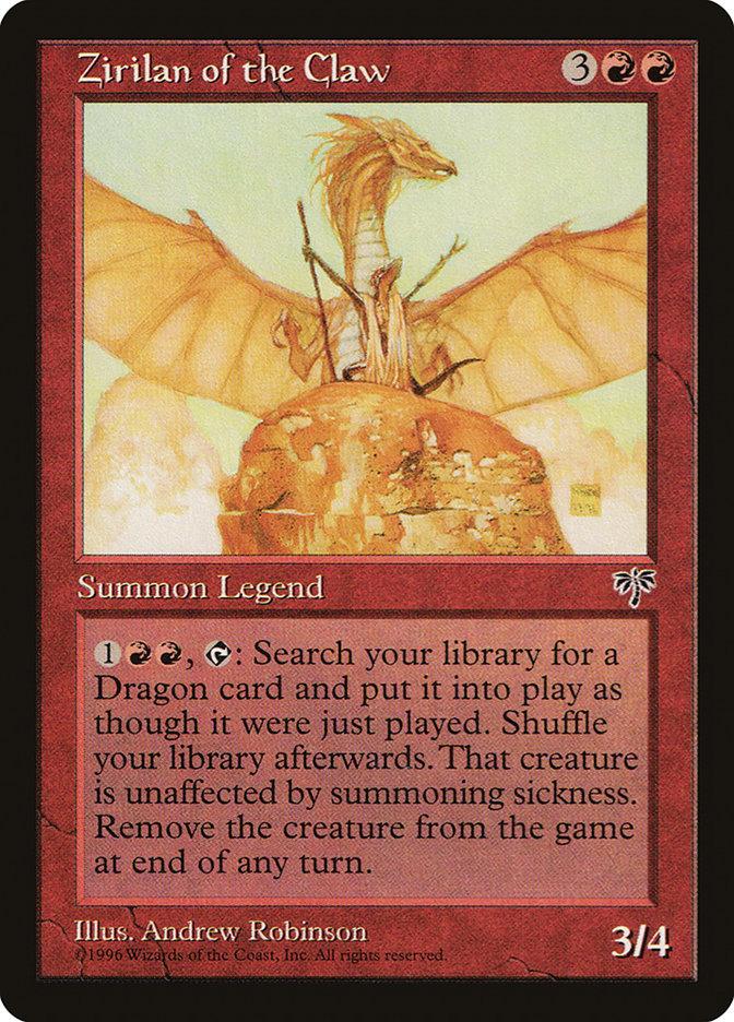 Zirilan of the Claw [Mirage] - Magic: The Gathering - Card Brawlers | Quebec | Canada |
