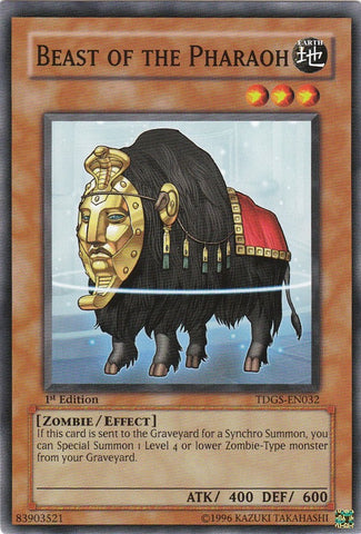 Beast of the Pharaoh [TDGS-EN032] Common - Yu-Gi-Oh! - Card Brawlers | Quebec | Canada |